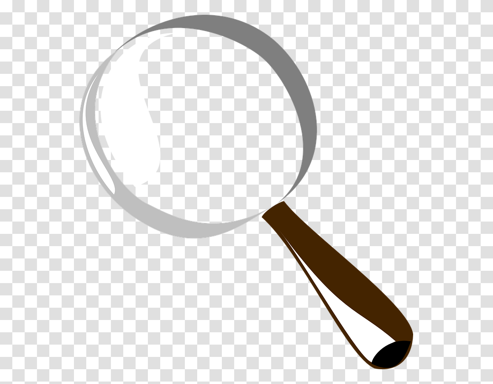 Zoom Magnifying Glass Loupe Lense Handle Wood Transparent Png