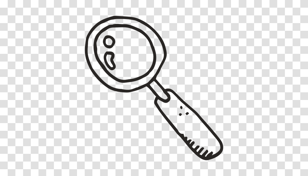 Zoom Magnifying Glass School, Bow, Lawn Mower, Tool Transparent Png