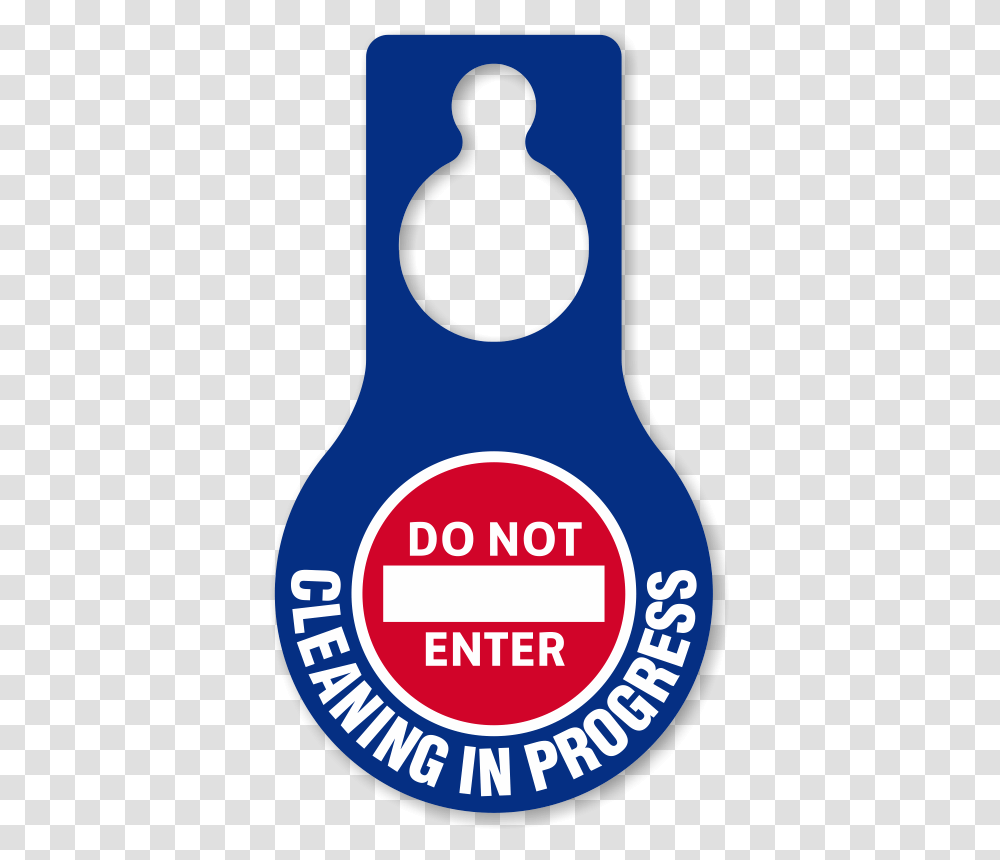 Zoom Price Buy Cleaning In Progress Door Signs, Label, Food, Tin Transparent Png