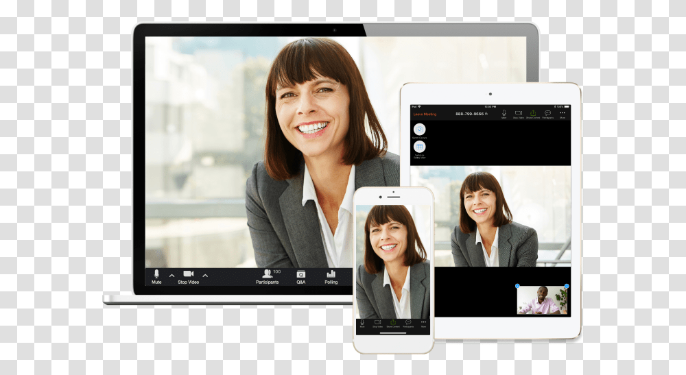 Zoom Videoconferencing Tutorial Zoom Video Conferencing Mobile, Person, Monitor, Screen, Electronics Transparent Png