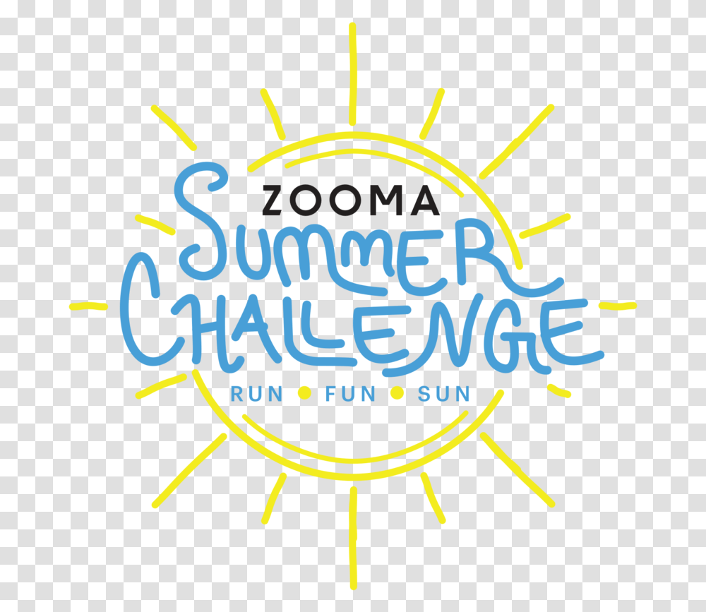 Zooma Summer Challange Logo No Date Calligraphy, Trademark, Light Transparent Png