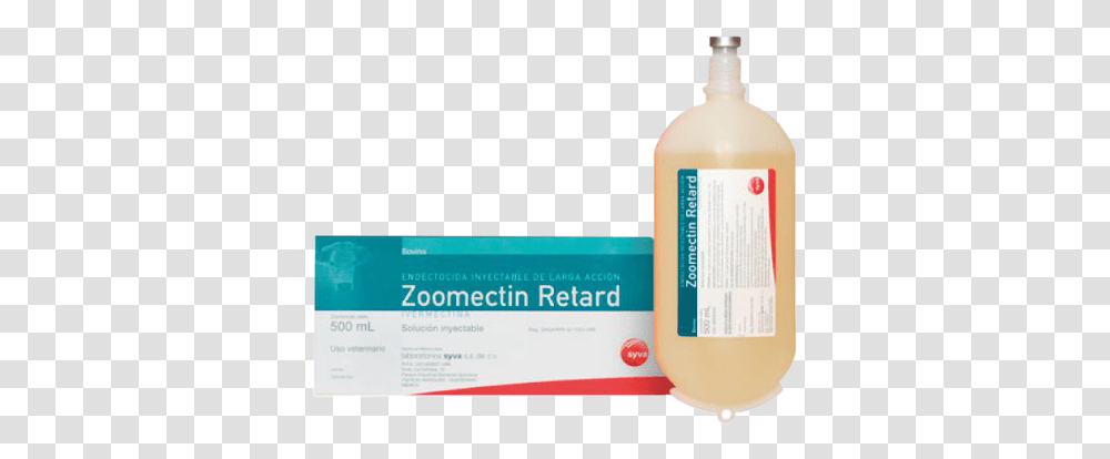 Zoomectin Retard Solution, Label, Text, Bottle, Lotion Transparent Png