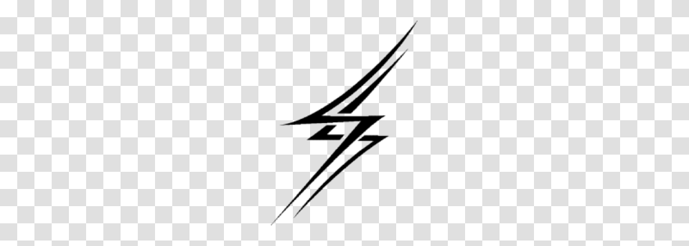 Zoomed In Lightning Bolt Clip Art, Sword, Blade, Weapon, Weaponry Transparent Png