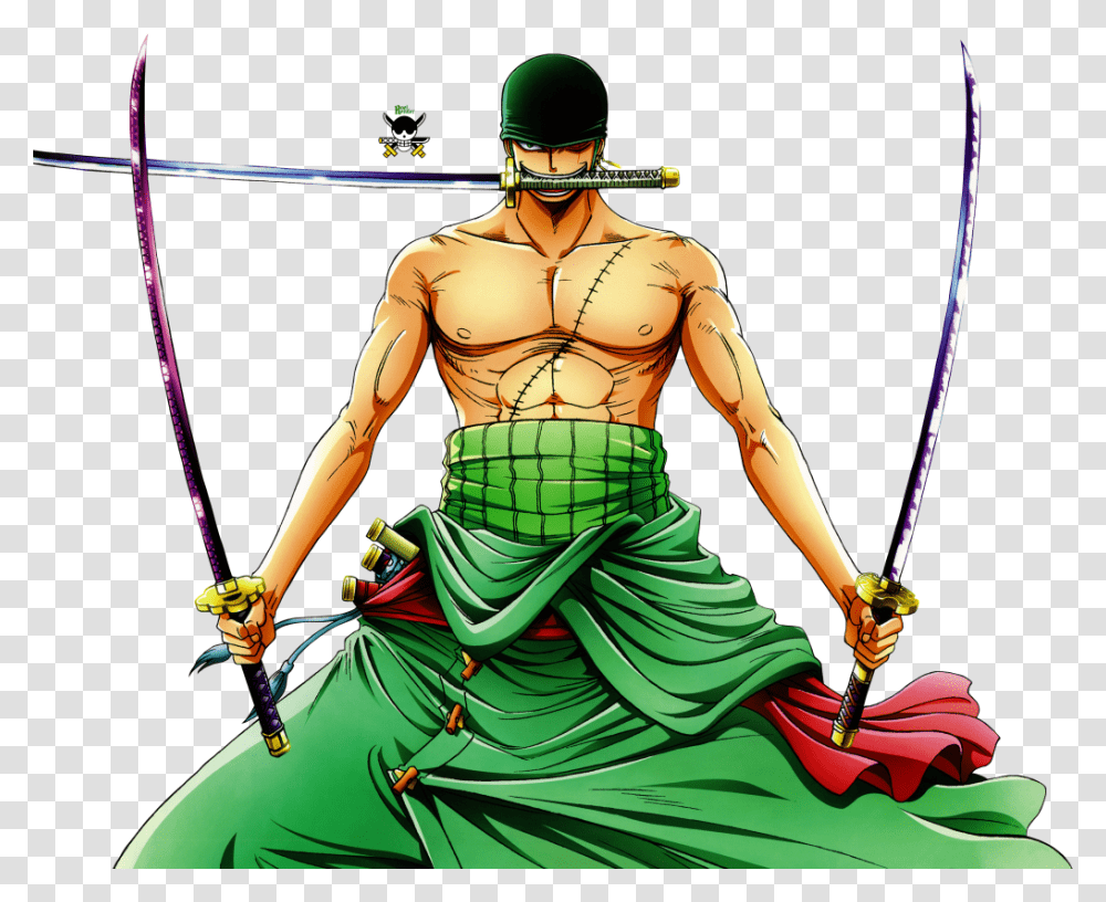 Zoro One Piece Hd, Person, Human, Bow, Archery Transparent Png