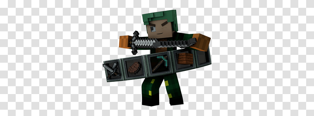 Zoro Projects Fictional Character, Toy, Minecraft Transparent Png