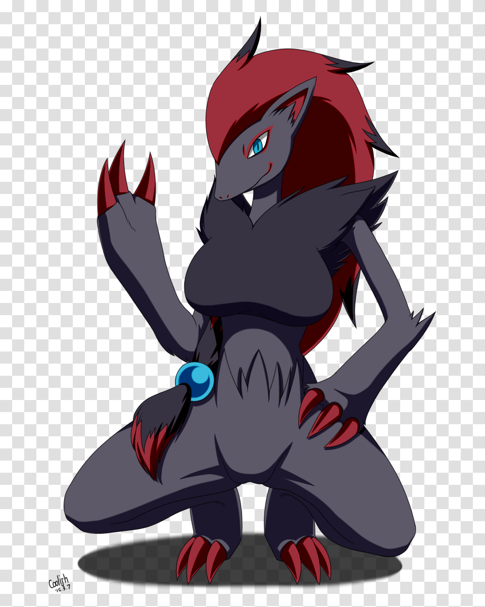 Zoroark Cartoon, Hook, Claw Transparent Png