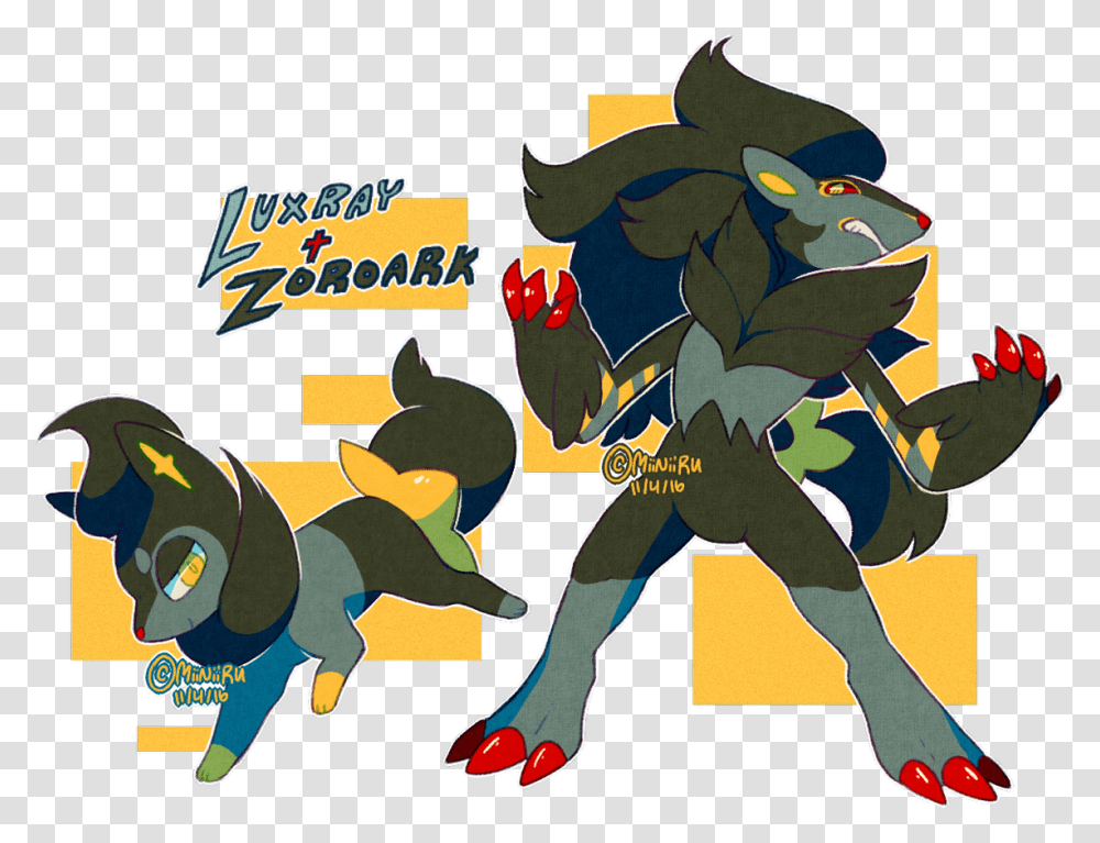 Zoroark Luxray Fusion, Hand, Crowd Transparent Png