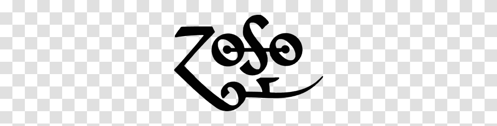 Zoso Led Zeppelin Logo Vector, Alphabet, Face Transparent Png