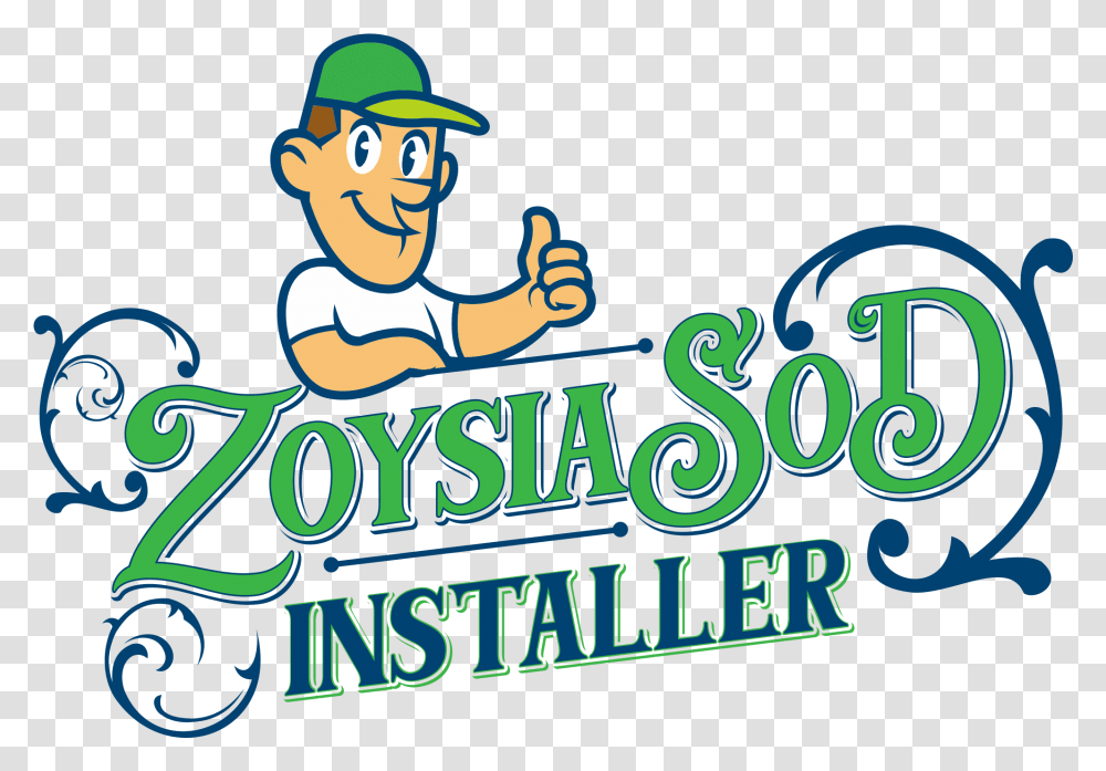 Zoysia Grass Install Dfw Better Lawns Cartoon, Label, Text, Word, Alphabet Transparent Png