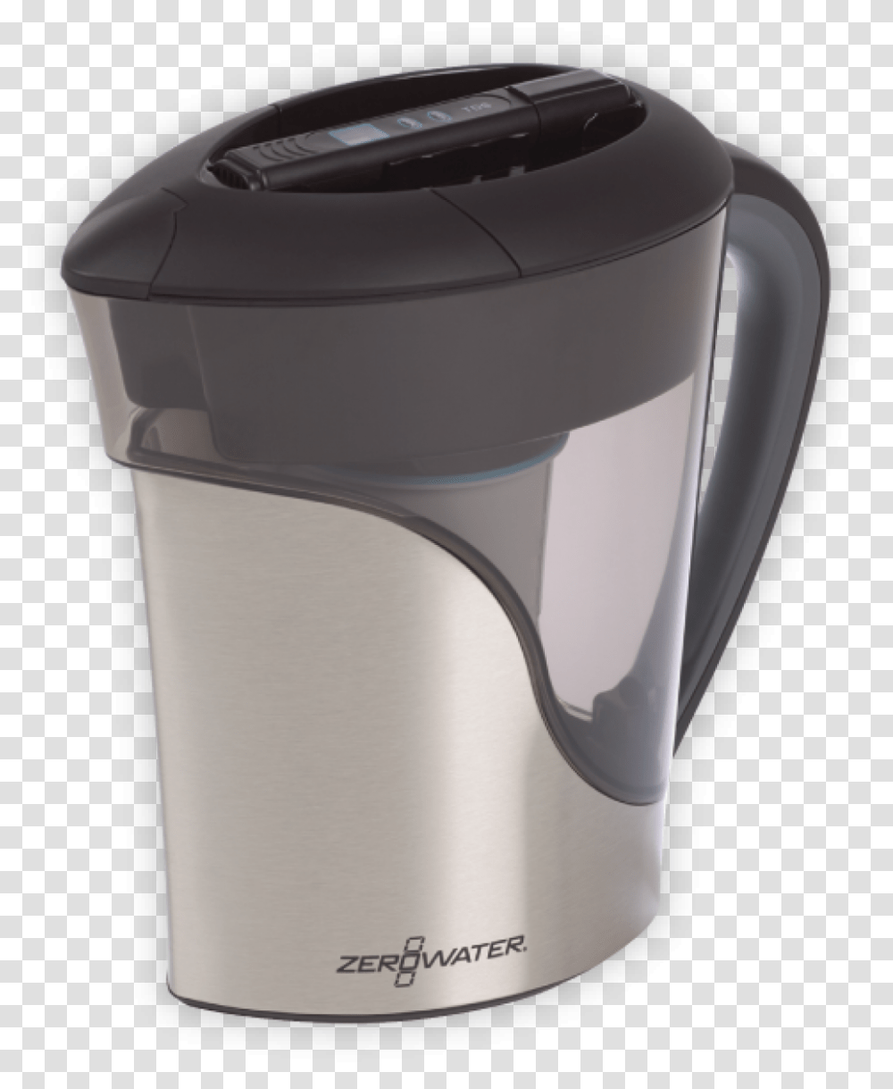 Zs 011rp Zerowater 11 Cup Stainless Steel Pitcher Zerowater, Shaker, Bottle, Mixer, Appliance Transparent Png