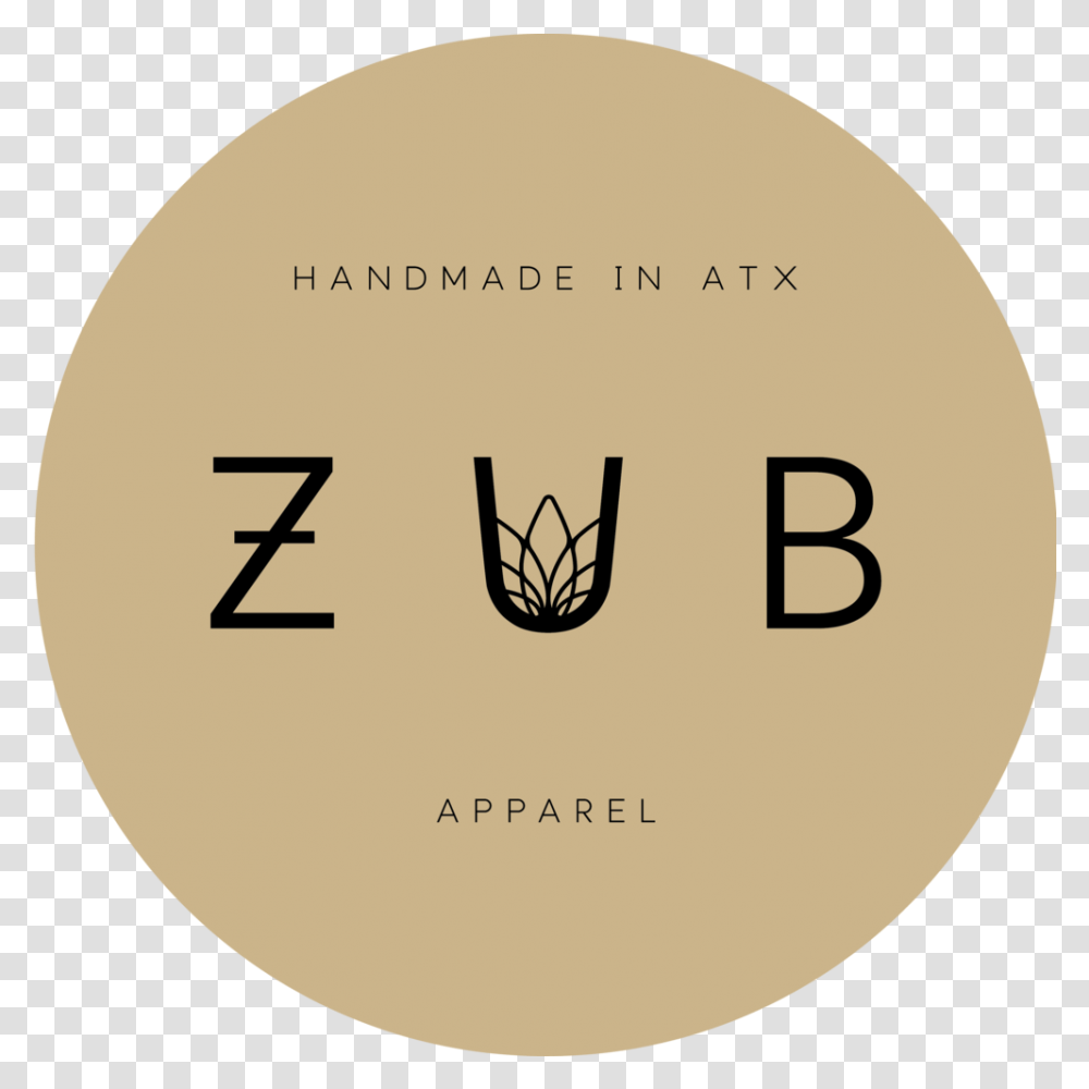 Zub Apparel Branding - Christiana Guzmn Gold Circle, Label, Text, Symbol, Number Transparent Png