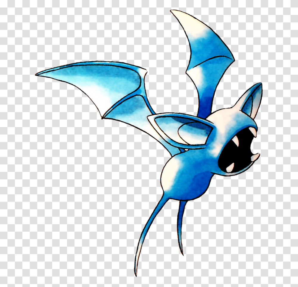 Zubat Used Mean Look And Confuse Ray, Animal, Wildlife, Kite, Toy Transparent Png