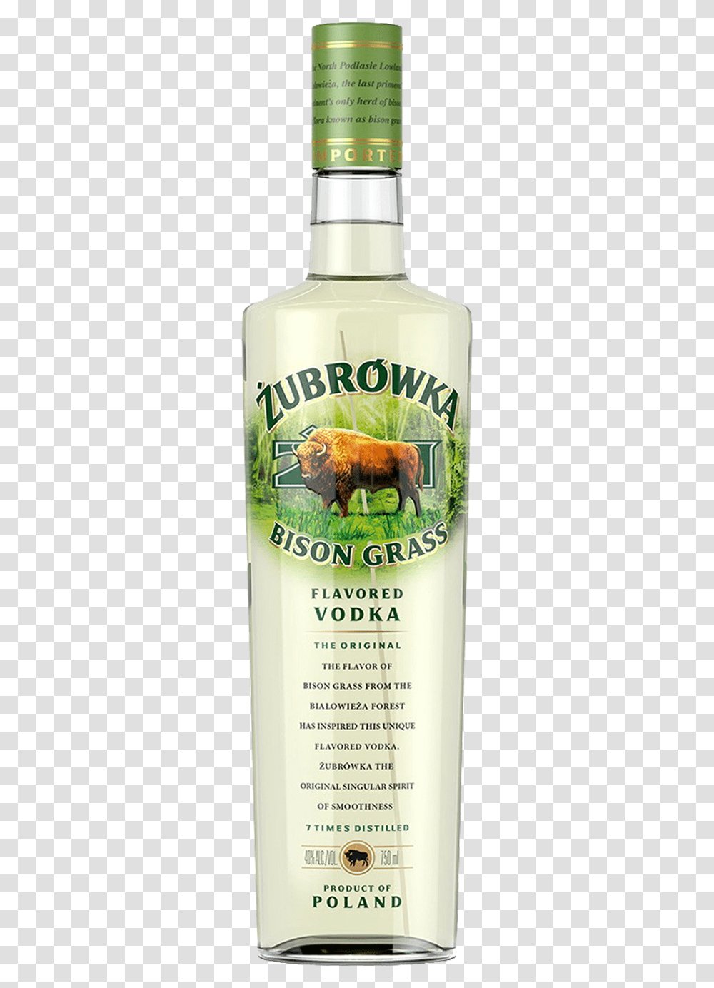 Zubrowka Vodka, Bear, Animal, Alcohol, Beverage Transparent Png