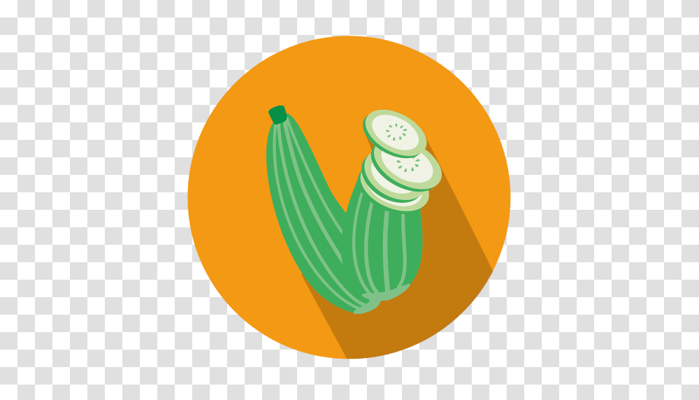 Zucchini Circle Icon, Plant, Cucumber, Vegetable, Food Transparent Png