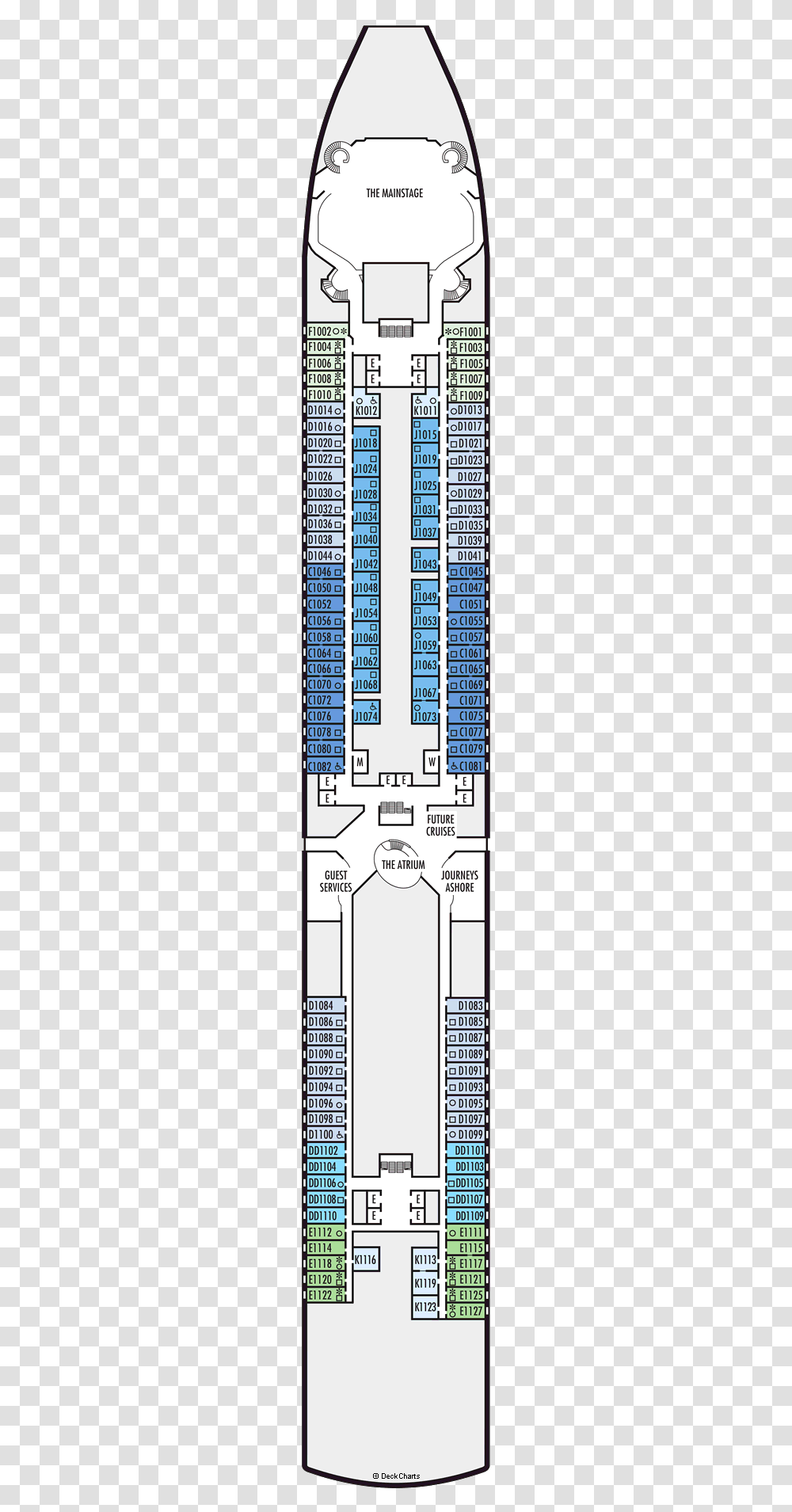 Zuiderdam Deck Plan, Word, Diagram, Plot Transparent Png