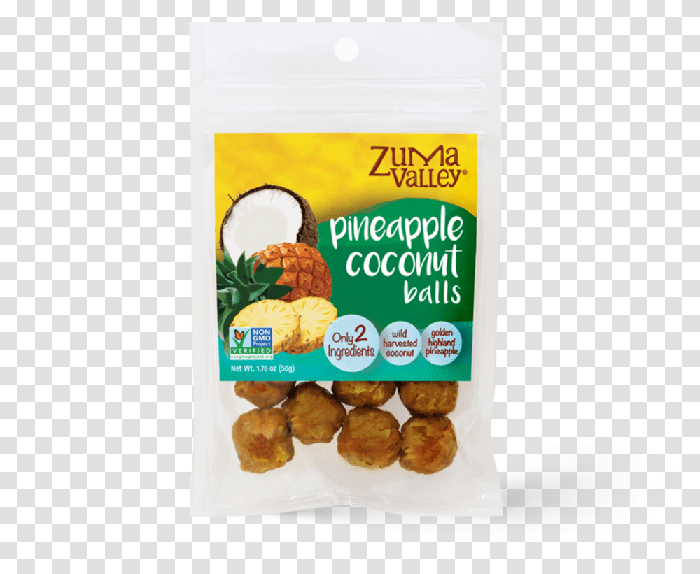 Zuma Valley Pineapple Coconut Balls Panela, Plant, Food, Vegetable, Fruit Transparent Png