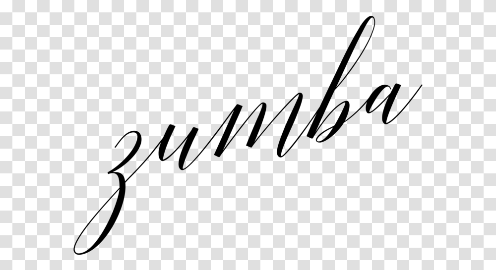Zumba 02 Calligraphy, Gray, World Of Warcraft Transparent Png