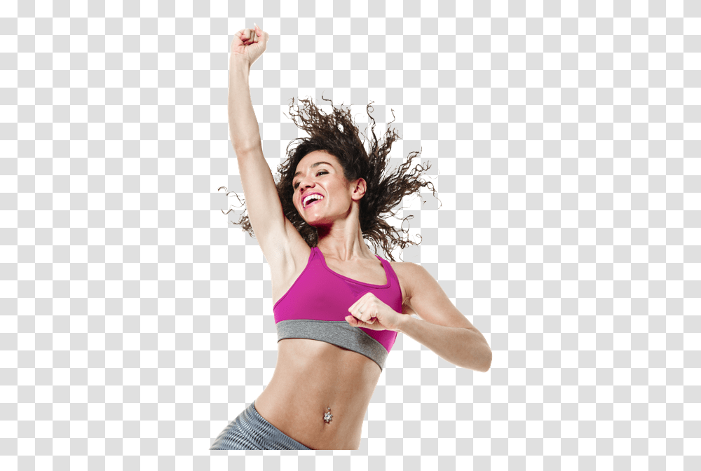 Zumba Dance, Person, Female, Lingerie Transparent Png