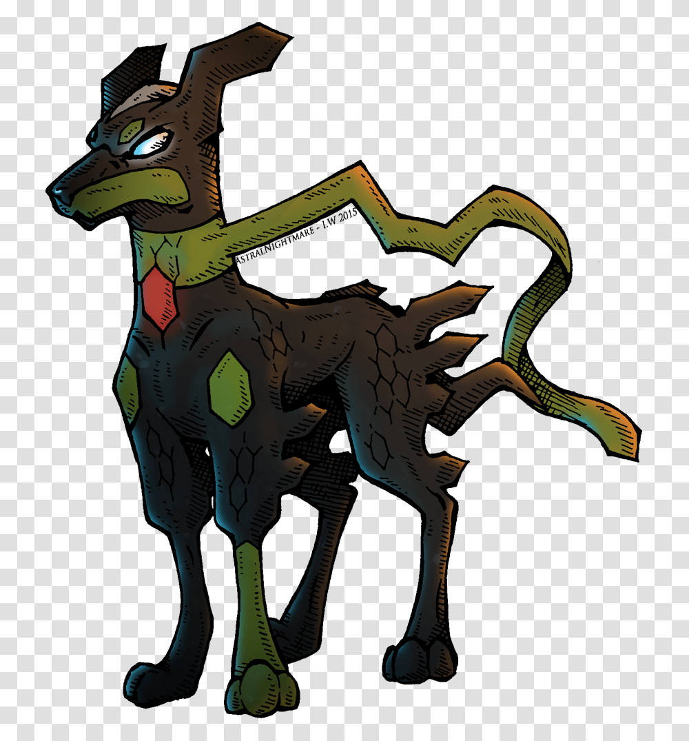 Zygarde Forme, Animal, Mammal, Dinosaur, Reptile Transparent Png