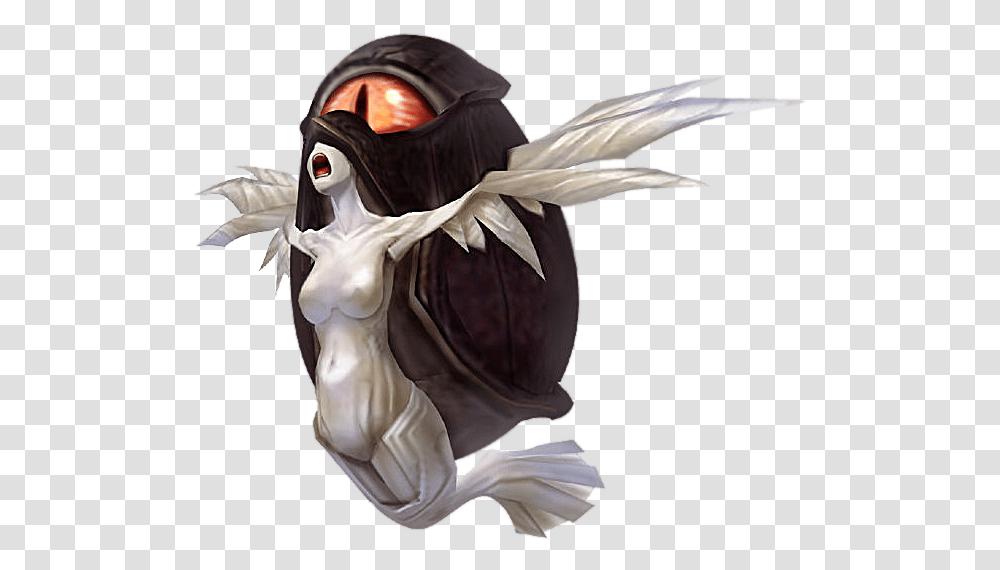 Zygote God Eater Aragami Zygote, Figurine, Person, Bird Transparent Png