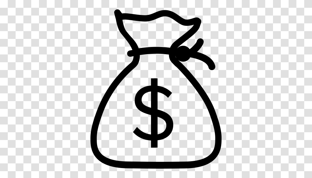 Zz Money Bag Money Bag Money Pile Icon With And Vector, Gray, World Of Warcraft Transparent Png