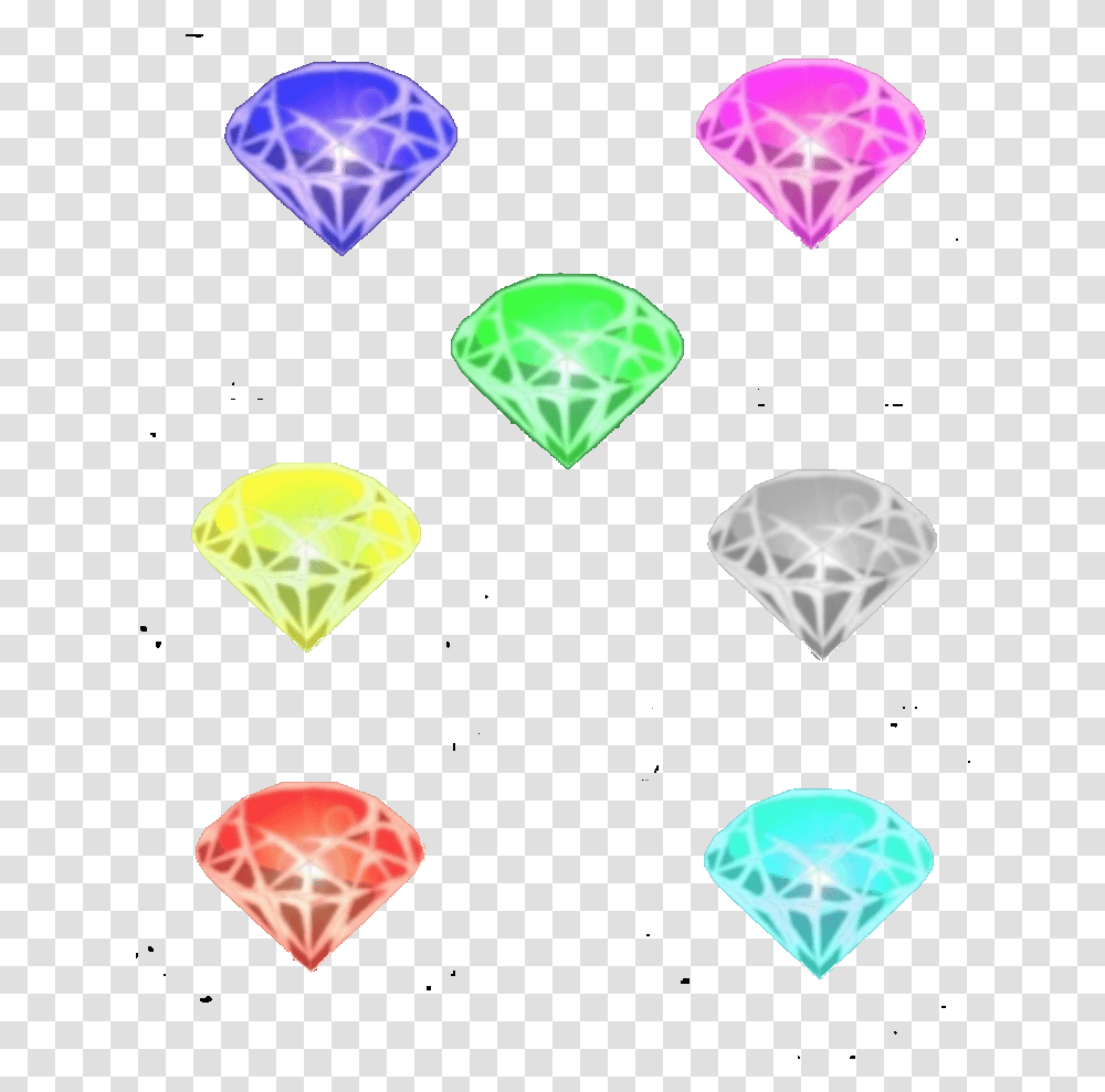 Zzz 7 Chaos Emeralds Sonic Gx Chaos Emeralds, Gemstone, Jewelry, Accessories, Accessory Transparent Png