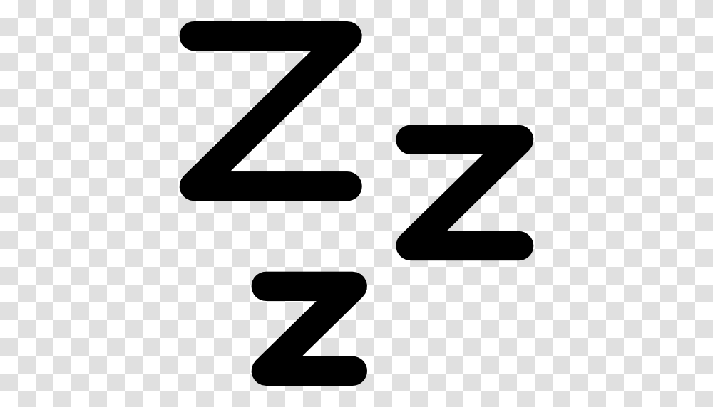 Zzz Sleep Symbol, Number, Hammer, Tool Transparent Png