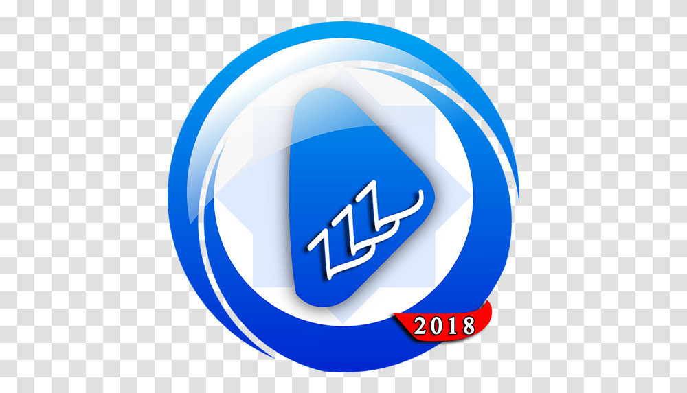 Zzz Video Player Hd New Version For All Formats Blue Iptv, Logo, Symbol, Trademark, Tape Transparent Png