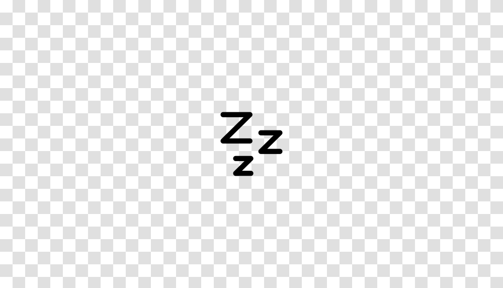 Zzz Zzz Symbol Rest Icon With And Vector Format For Free, Gray, World Of Warcraft Transparent Png